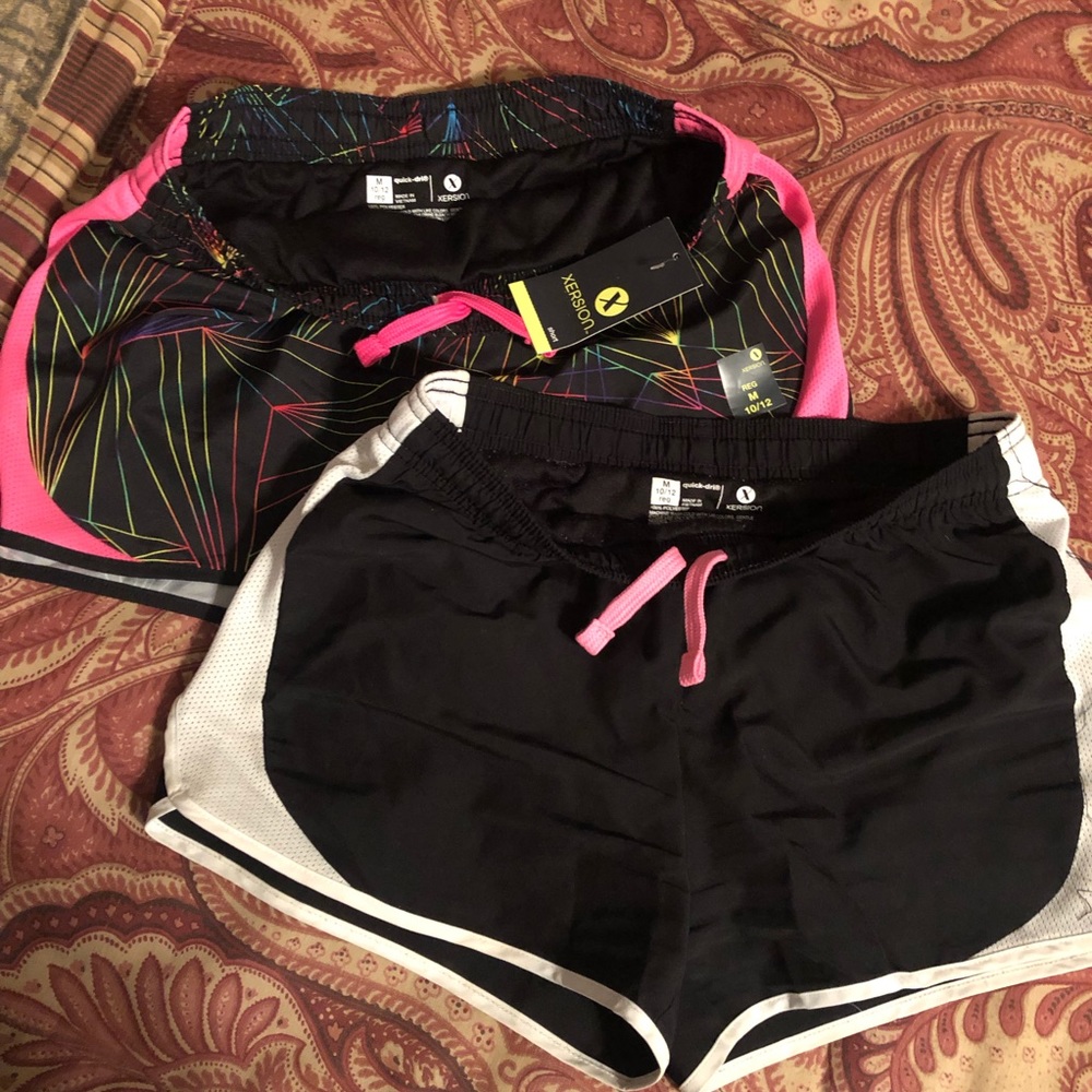 Xersion Shorts Girls Medium 10/12